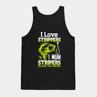 Funny Fishing - Vintage Fishing Lover Tank Top